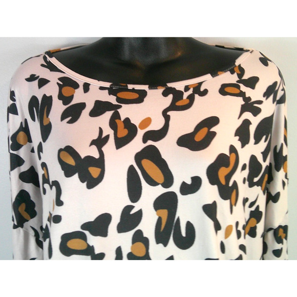 Shein Leopard Long sleeve Shirt Women's 1x/2x - Picture 2 of 5